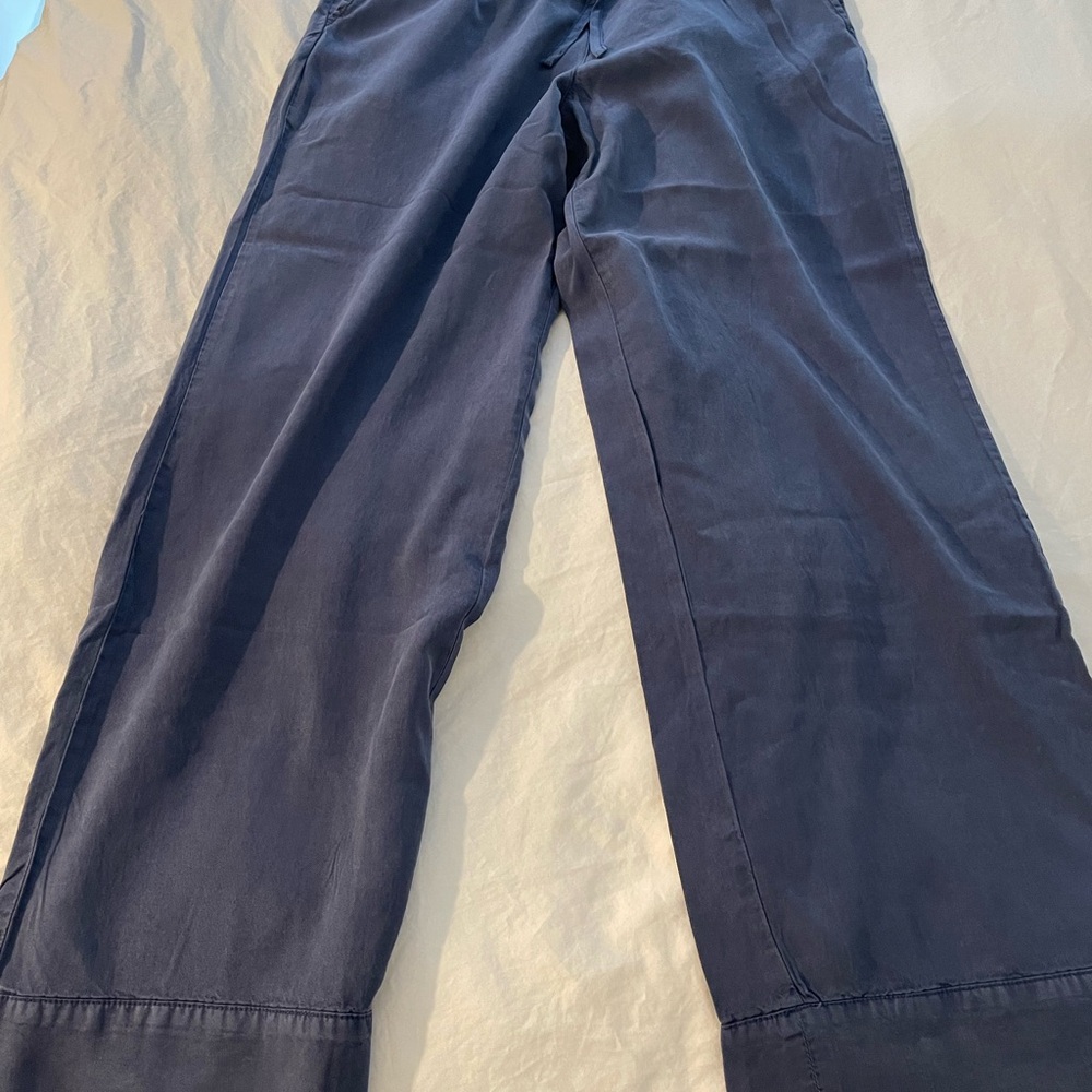 Women’s Alex Mill Blue Straight-Leg Pants Relaxed Fit—Size M